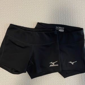 Mizuno Spandex size X Small 2 pairs